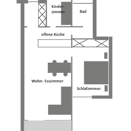 Daire Ferienwohnung #308 *